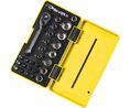 Ratchet Spanner Set, 2-Komponenten, 1/4", 28Stück